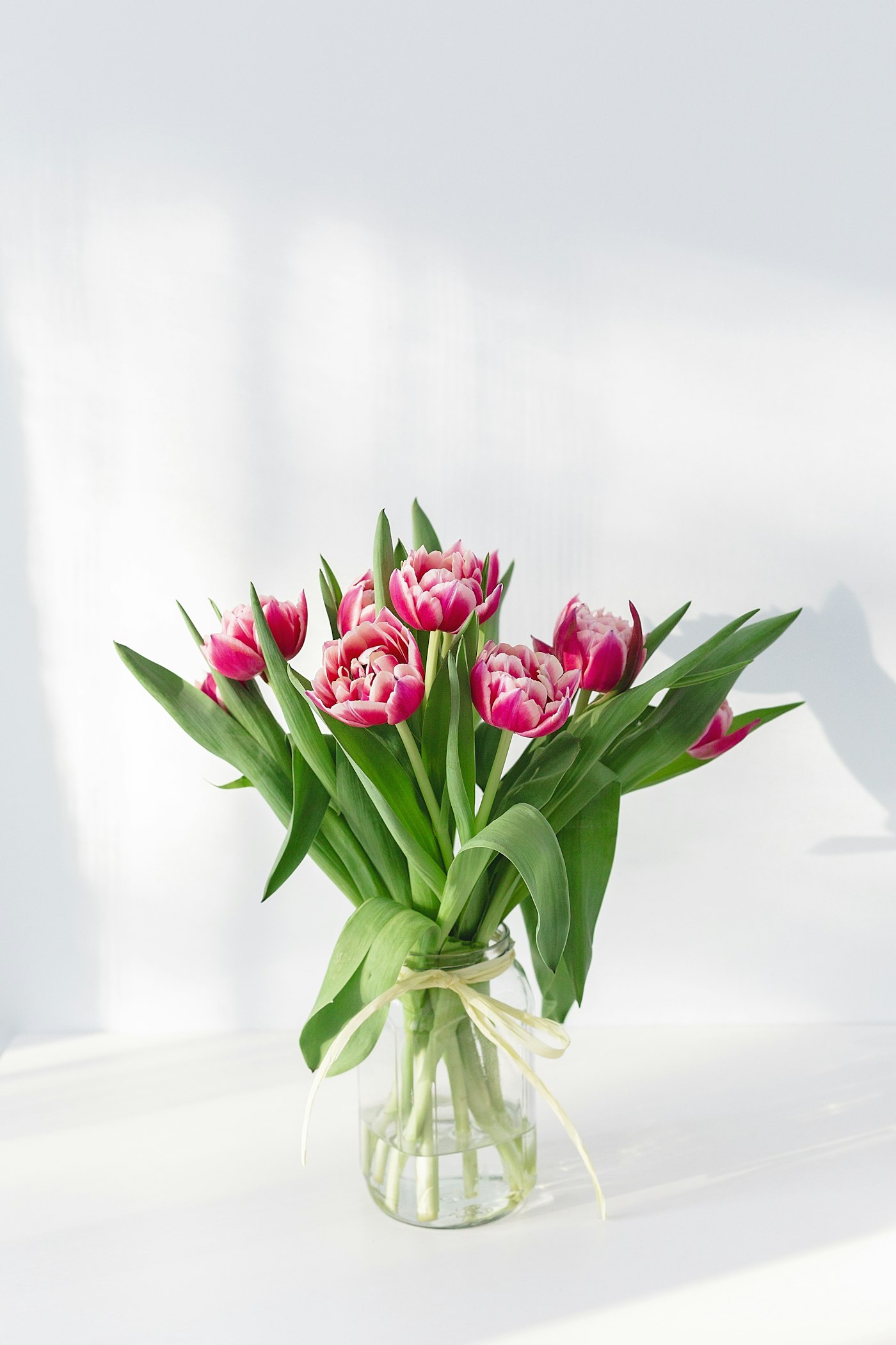 Bloemen klaar voor bezorging